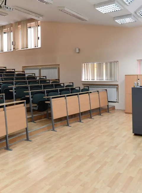 Empty classroom