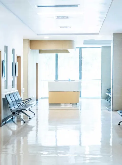 Office building hallway