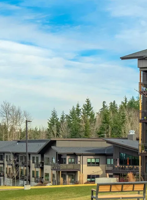 Senior living building
