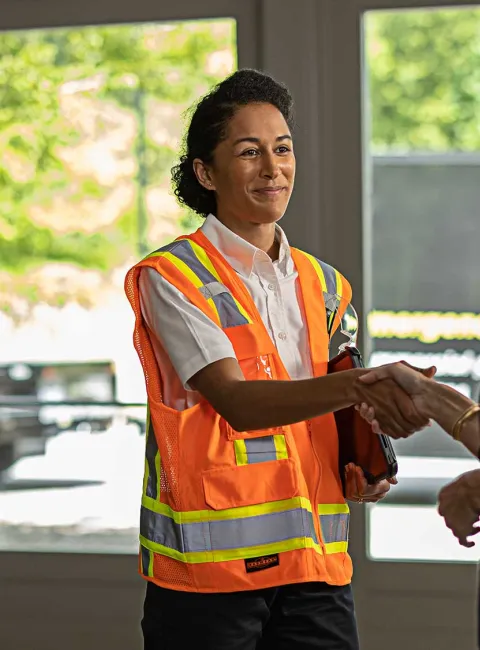 SRM worker with client
